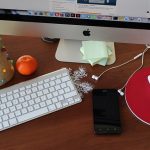 christmas office desk